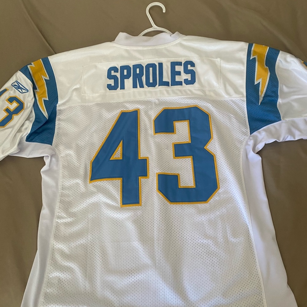 San Diego Chargers 50th AFL anniversary jersey